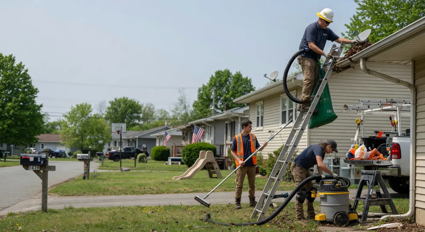Gutter Installation in Fairmount, IL near me